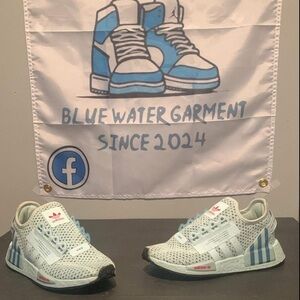 Adidas Kids Sneakers - White and Blue